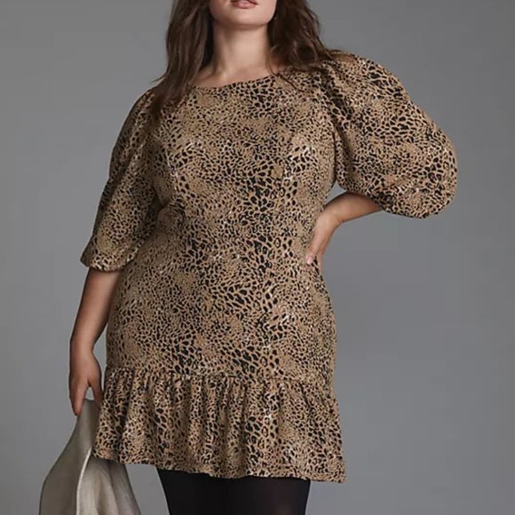 Anthropologie Dresses & Skirts - Maeve Knit Cut-Out Mini Dress